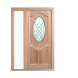 Classic Leadlight Door – GD-0V3P 2040mm – Supplied & Installed