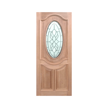 Classic Leadlight Door – GD-0V3P - Just Doors QLD