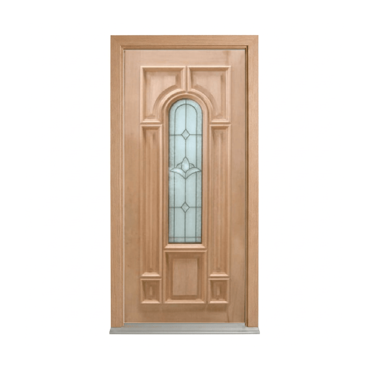 Classic Leadlight Door – GD-S01 2040mm – Supplied & Installed