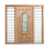 Classic Leadlight Door – GD-S01 2040mm – Supplied & Installed