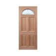 Classic Leadlight Fan Door – GD-FAN - Just Doors QLD