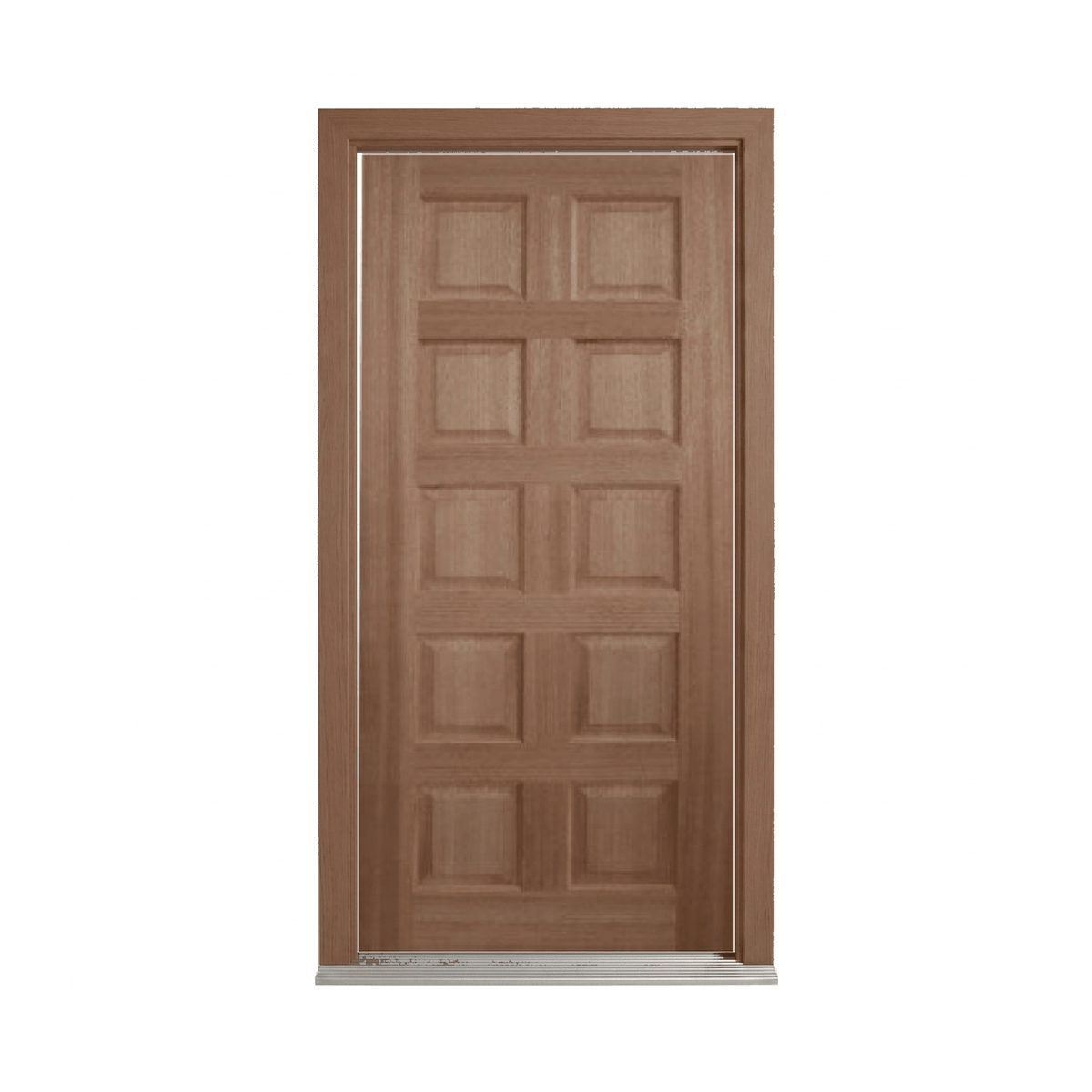 Colonial 10 Panel Timber Door – SP-10P 2040mm – Supplied & Installed