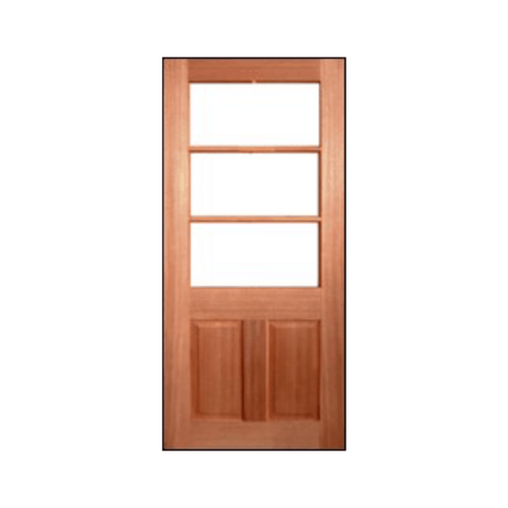 Colonial 3 Lite French Timber Door – GD-3L - Just Doors QLD
