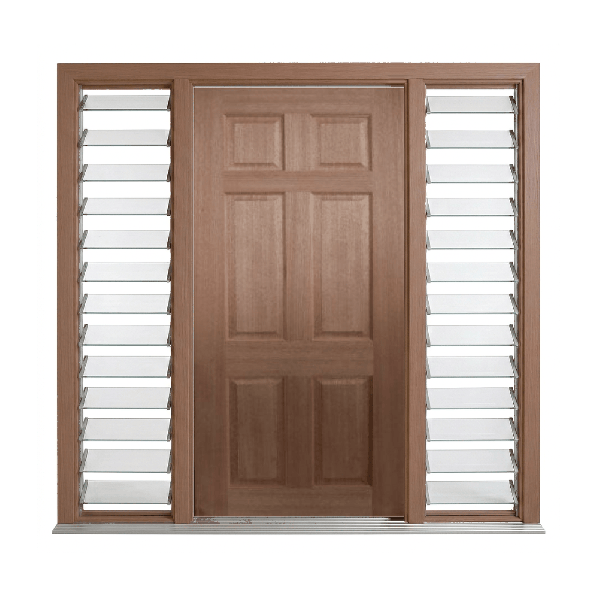 Colonial 6 Panel Timber Door – SP-6P 2040mm – Supplied & Installed
