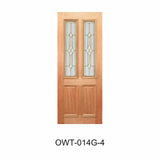 Colonial Decorative Glass Timber Door – DIA CL/CP 2040mm 40mm – Pre-Hung