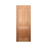 Colonial Four-Panel Timber Door 2040mm – Supplied & Installed