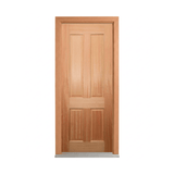 Colonial Four-Panel Timber Door 2040mm – Supplied & Installed