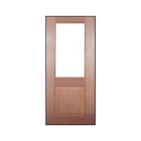 Colonial Half Glass Back Door – GD-D9 - Just Doors QLD