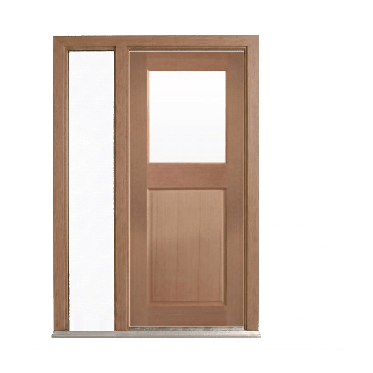 Colonial Half Glass Laundry Door – GD-LAU 2040mm – Pre-Hung