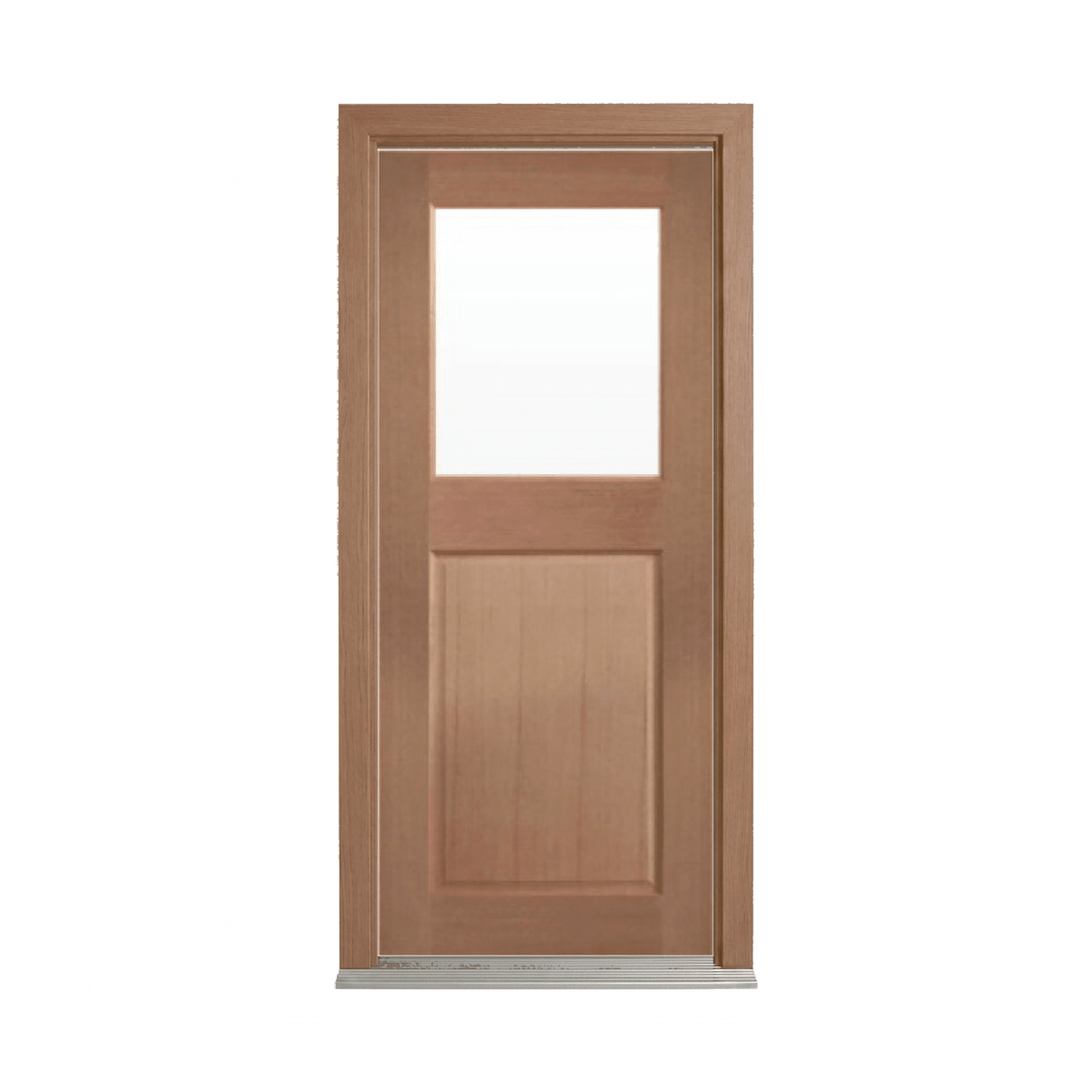 Colonial Half Glass Laundry Door – GD-LAU 2040mm – Pre-Hung