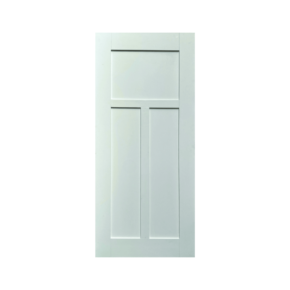 Colonial Three-Panel Shaker Timber Door – Supply Only - Just Doors QLD