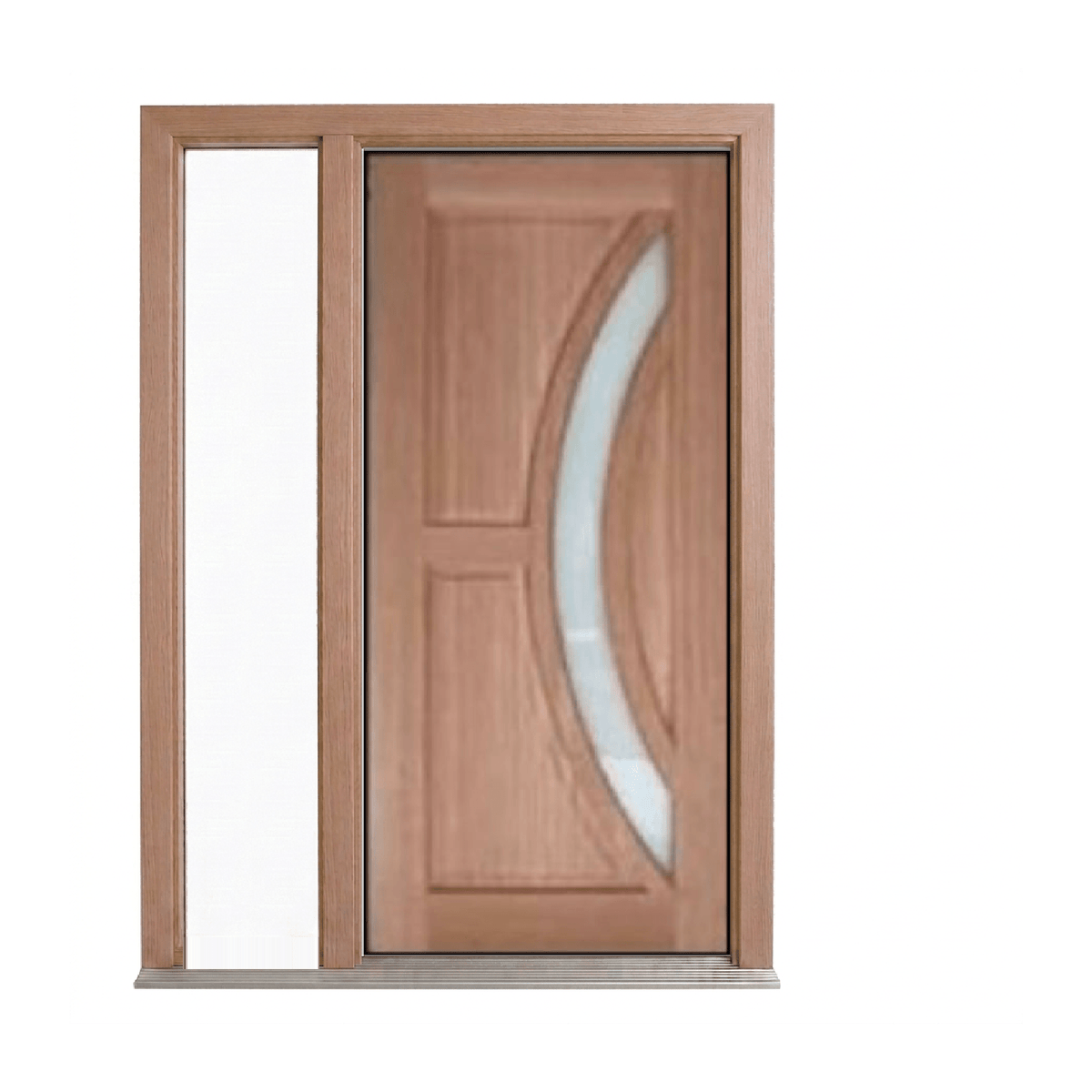 Contemporary Glass Door – GD-P01 2340mm – Supplied & Installed