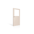 Corinthian Backdoor No. 7 External Door - Supplied & Installed - Just Doors QLD