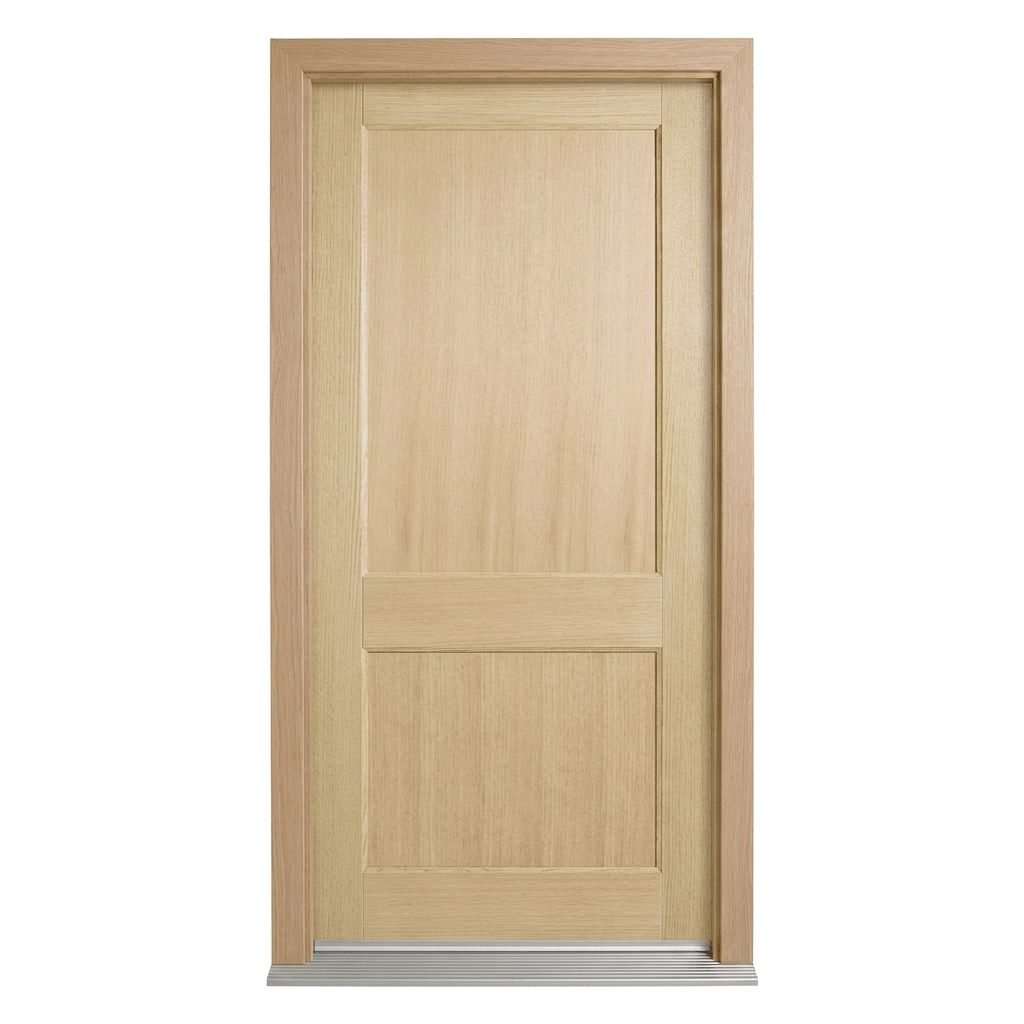 Corinthian Blonde Oak AWO 2 Door - Supplied & Installed - Just Doors QLD