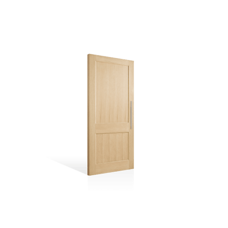Corinthian Blonde Oak AWO 2 Timber Door - Just Doors QLD
