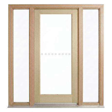 Corinthian Blonde Oak AWO 21 Door - Supplied & Installed - Just Doors QLD