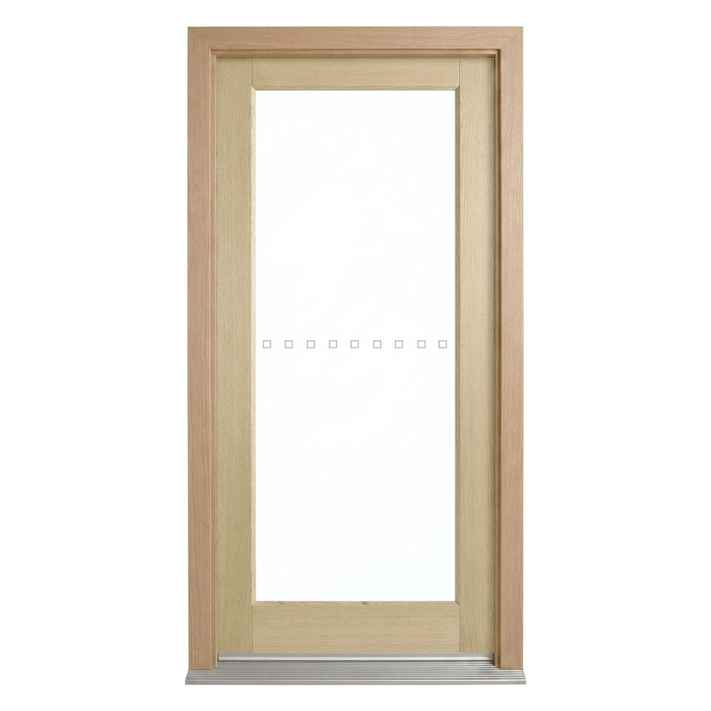 Corinthian Blonde Oak AWO 21 Door - Supplied & Installed - Just Doors QLD