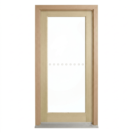Corinthian Blonde Oak AWO 21 Door - Supplied & Installed - Just Doors QLD