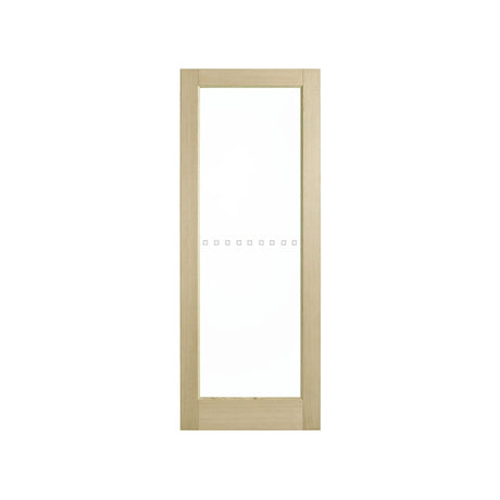 Corinthian Blonde Oak AWO 21 Glazed Timber Door - Just Doors QLD