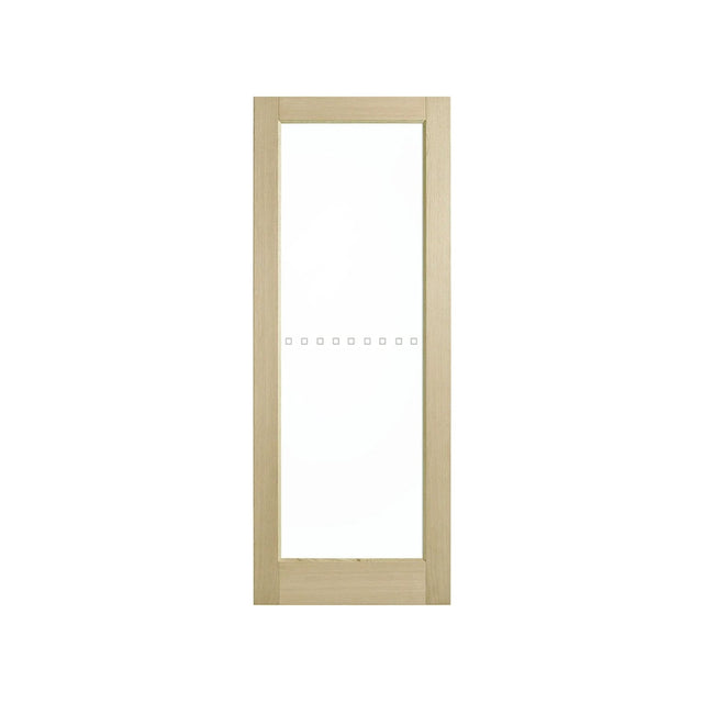Corinthian Blonde Oak AWO 21 Glazed Timber Door - Just Doors QLD