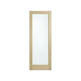 Corinthian Blonde Oak AWO 21 Glazed Timber Door - Just Doors QLD