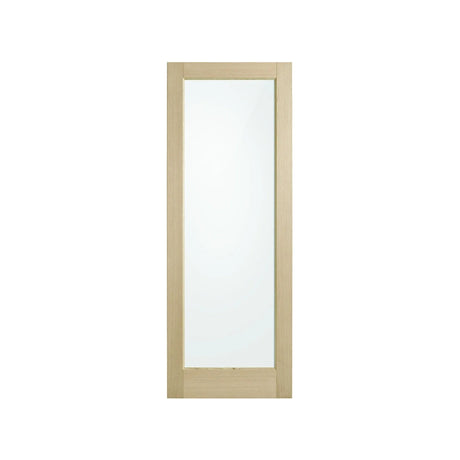 Corinthian Blonde Oak AWO 21 Glazed Timber Door - Just Doors QLD