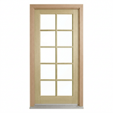 Corinthian Blonde Oak AWO 40 Door - Supplied & Installed - Just Doors QLD