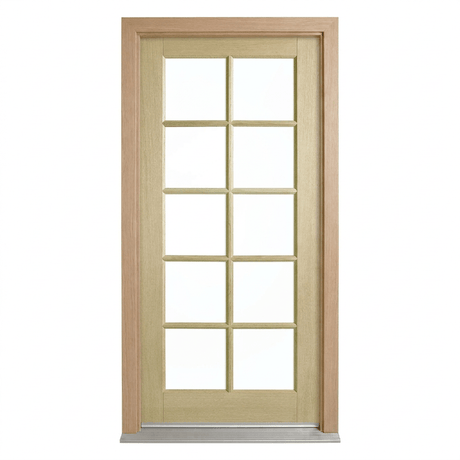 Corinthian Blonde Oak AWO 40 Door - Supplied & Installed - Just Doors QLD