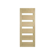 Corinthian Blonde Oak AWO 52G Horizontal Glazed Timber Door - Just Doors QLD