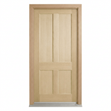 Corinthian Blonde Oak AWO 7 Door - Supplied & Installed - Just Doors QLD