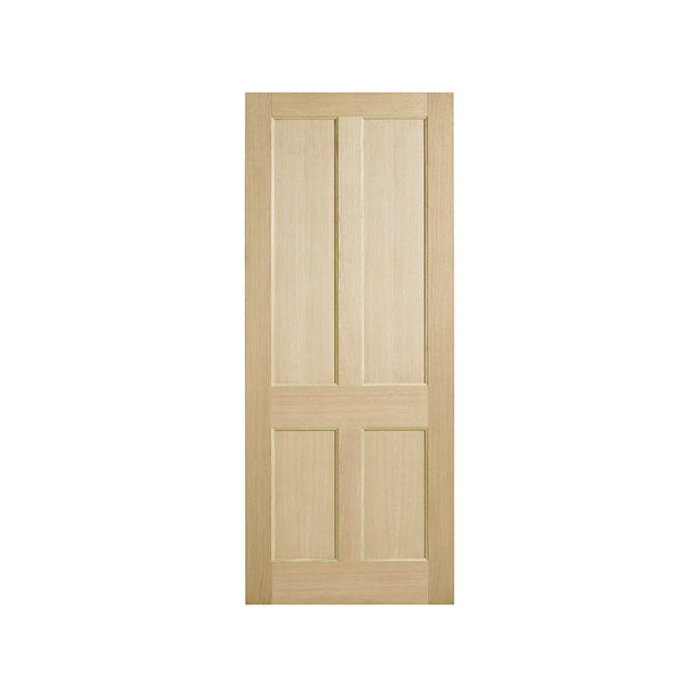Corinthian Blonde Oak AWO 7 Traditional Timber Door - Just Doors QLD