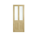 Corinthian Blonde Oak AWO 7G Traditional Glazed Timber Door - Just Doors QLD
