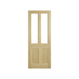 Corinthian Blonde Oak AWO 7G Traditional Glazed Timber Door - Just Doors QLD