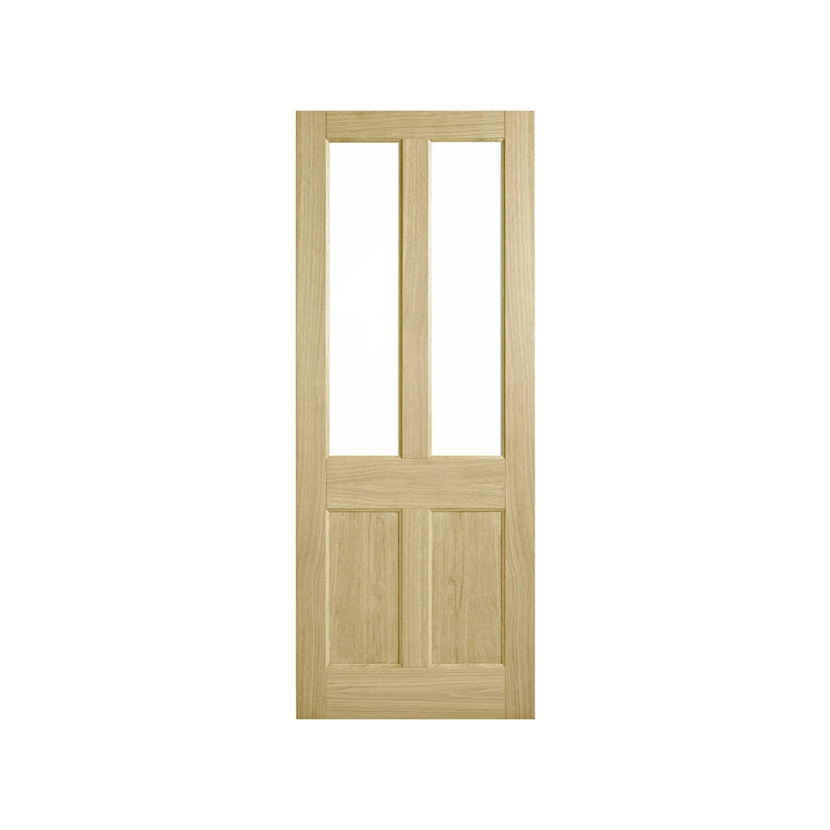 Corinthian Blonde Oak AWO 7G Traditional Glazed Timber Door - Just Doors QLD
