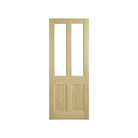 Corinthian Blonde Oak AWO 7G Traditional Glazed Timber Door - Just Doors QLD