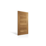Corinthian Blonde Oak AWOWS 19H Timber Door - Just Doors QLD