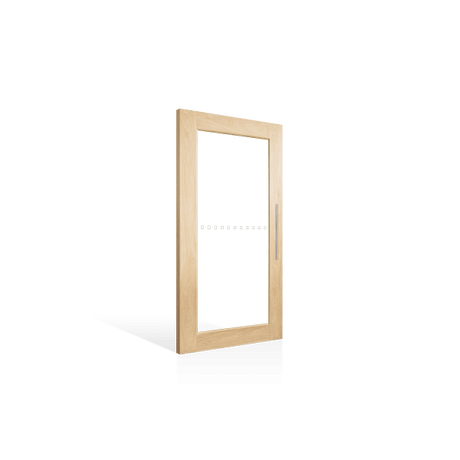 Corinthian Blonde Oak AWOWS 21 Glazed Timber Door - Just Doors QLD