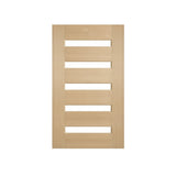 Corinthian Blonde Oak AWOWS 52G 1200 x 2040 x 40mm Large Door & Frame Package - Just Doors QLD