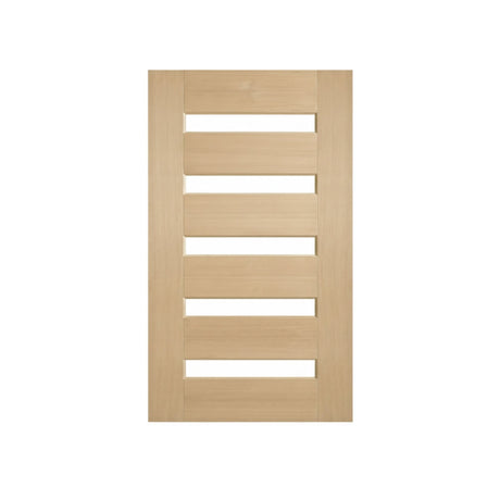 Corinthian Blonde Oak AWOWS 52G 1200 x 2040 x 40mm Large Door & Frame Package - Just Doors QLD