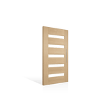 Corinthian Blonde Oak AWOWS 52G Horizontal Glazed Timber Door - Just Doors QLD