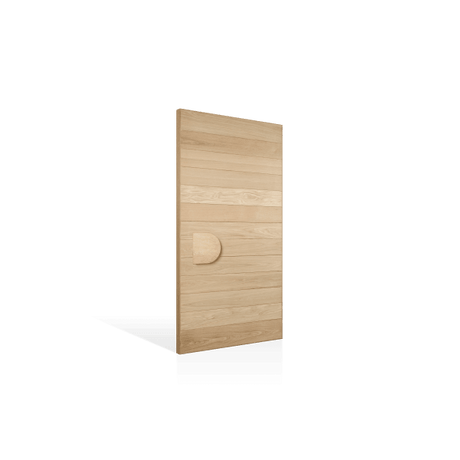 Corinthian Elements ELEMWS A4 White Oak Entrance Door - Just Doors QLD
