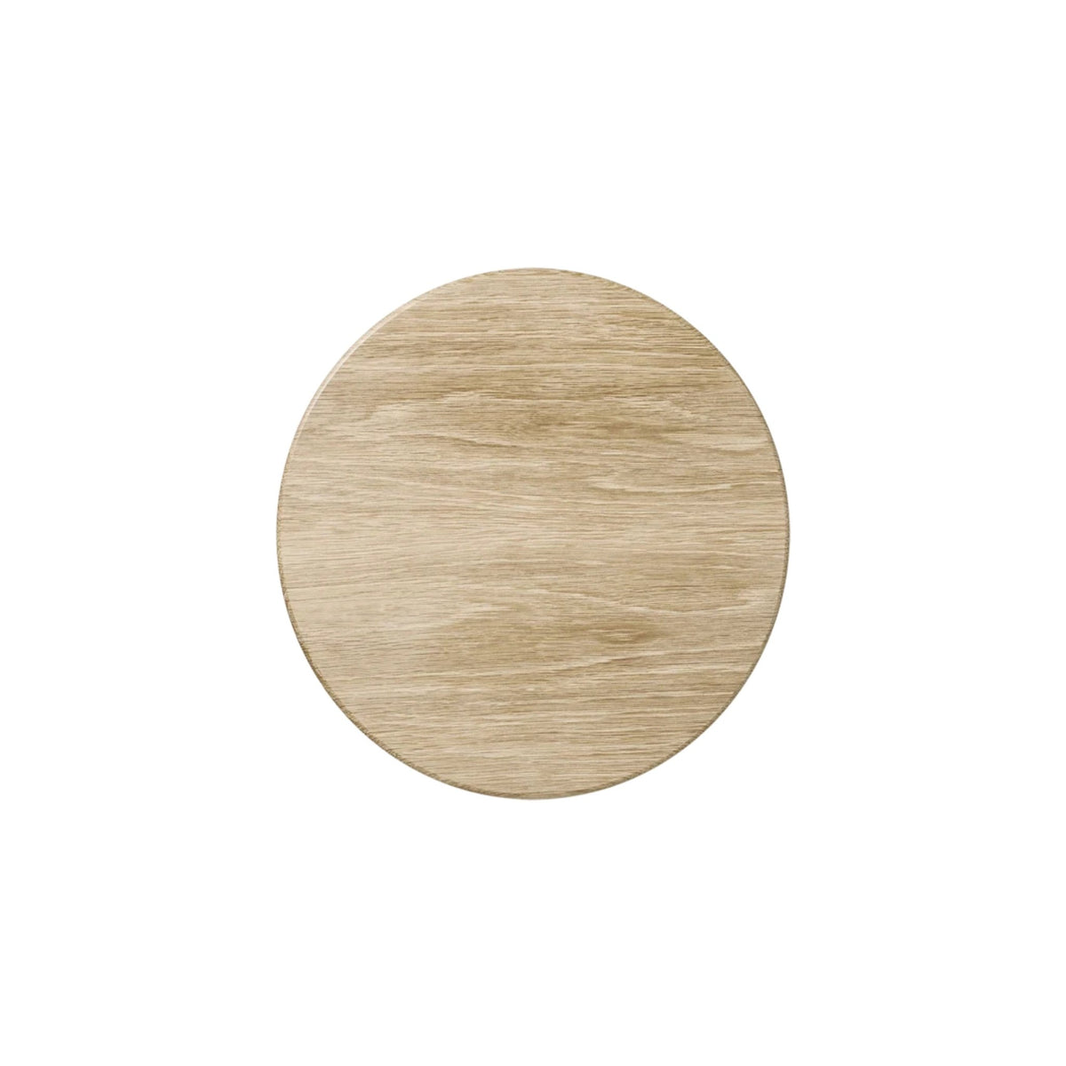 Corinthian Elements Round Pad Handle — White Oak Timber - Just Doors QLD