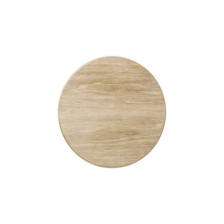 Corinthian Elements Round Pad Handle — White Oak Timber - Just Doors QLD