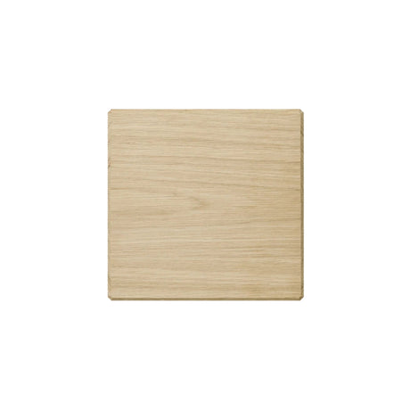 Corinthian Elements Square Pad Handle — White Oak Timber - Just Doors QLD