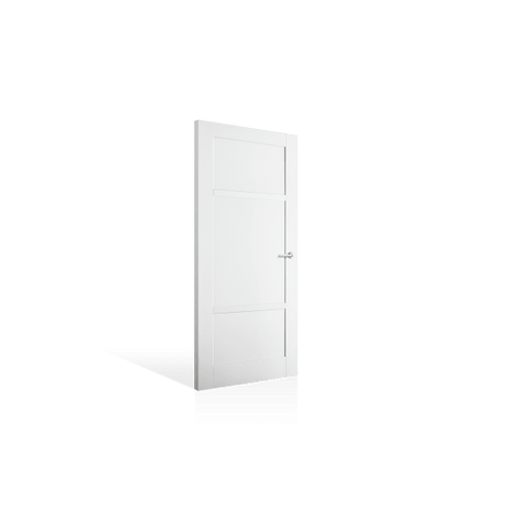 Corinthian Moda Primed PMOD 2 Internal Door - Supplied & Installed - Just Doors QLD