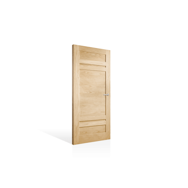 Corinthian Moda White Oak AMOD 12 Internal Door - Supplied & Installed - Just Doors QLD