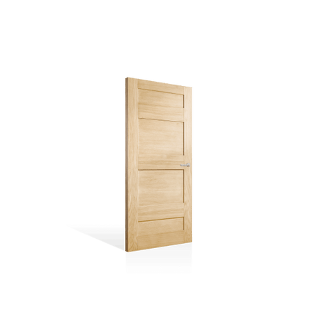 Corinthian Moda White Oak AMOD 13 Internal Door - Supplied & Installed - Just Doors QLD