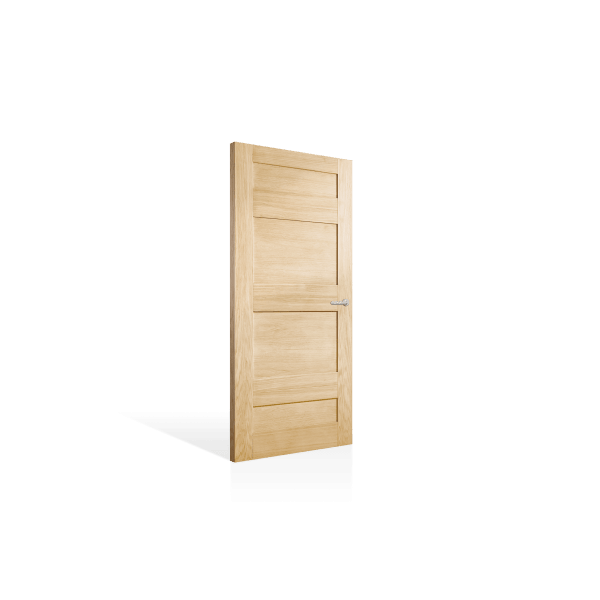 Corinthian Moda White Oak AMOD 13 Internal Door - Supplied & Installed - Just Doors QLD