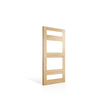 Corinthian Moda White Oak AMOD 13G Internal Door - Supplied & Installed - Just Doors QLD