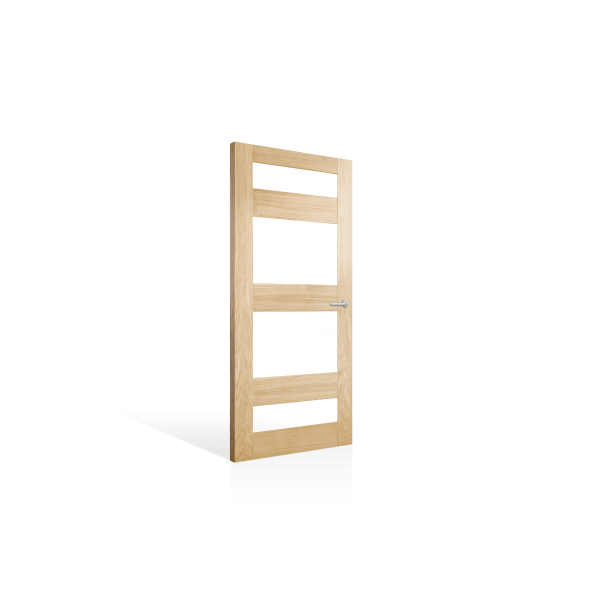 Corinthian Moda White Oak AMOD 13G Internal Door - Supplied & Installed - Just Doors QLD